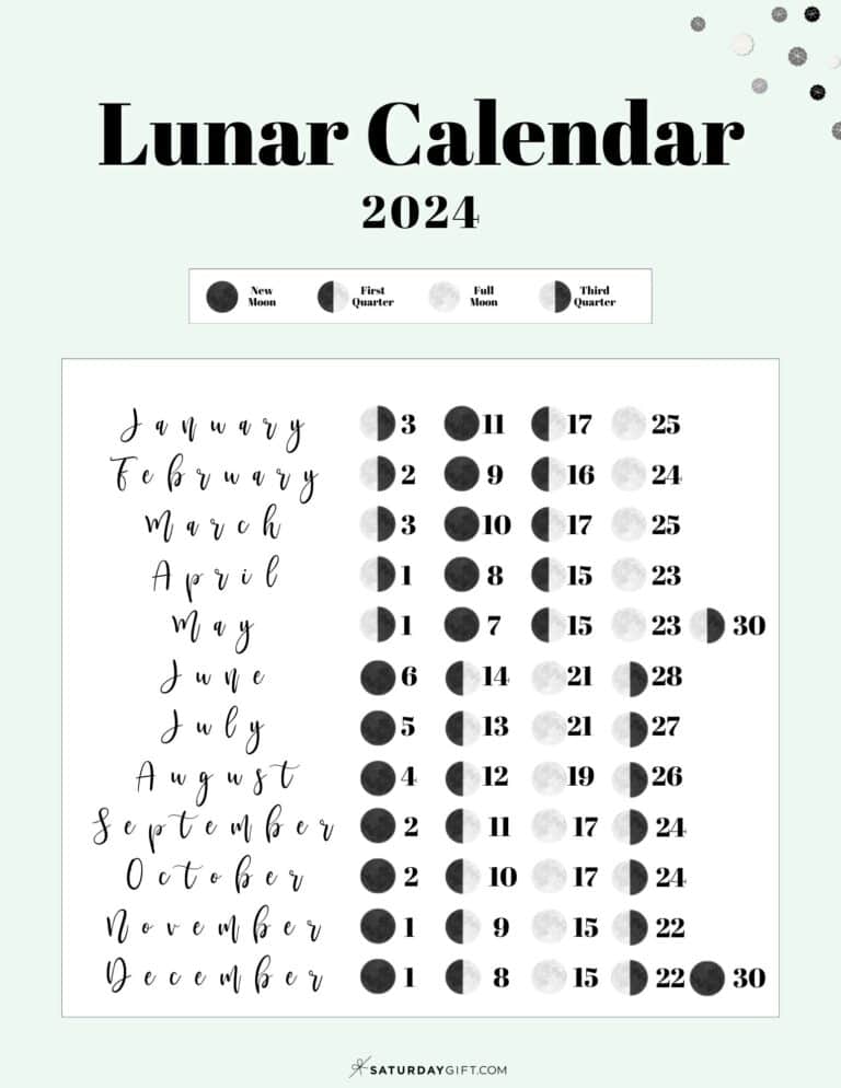 2024 Lunar Calendar Pdf Printables Disney Calendar 2024