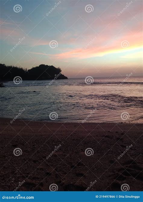 A Perfect Sunset Stock Photo Image Of Evening Dawn 219497866