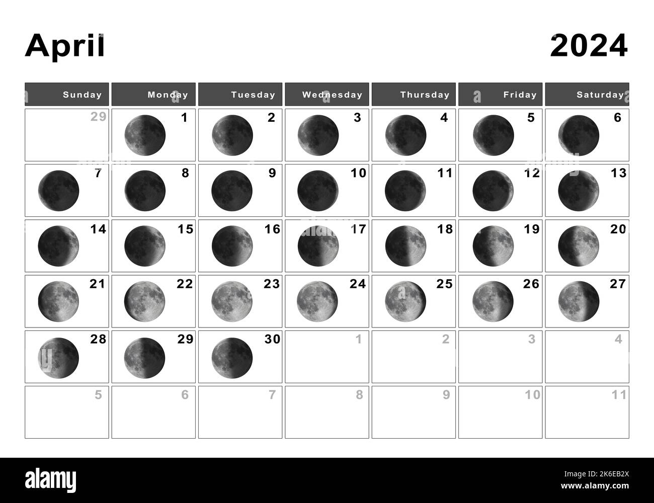 April Full Moon 2024: Lunar Calendar Inside