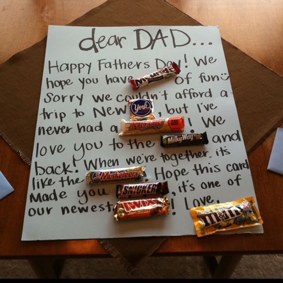 Father S Day Gift Ideas Homemade Fathers Day Gifts Diy Father S Day