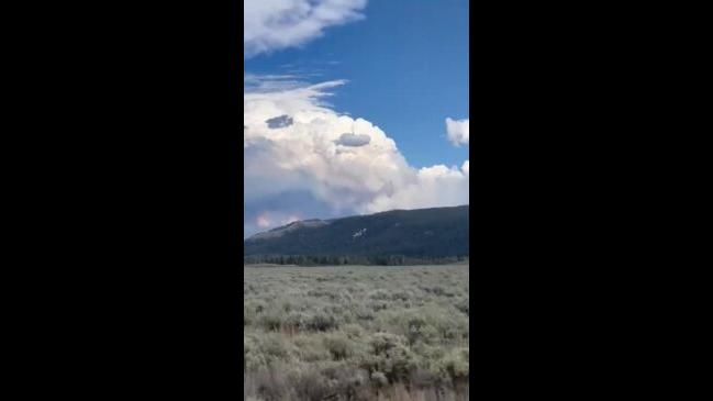 Fish Creek Fire Wyoming