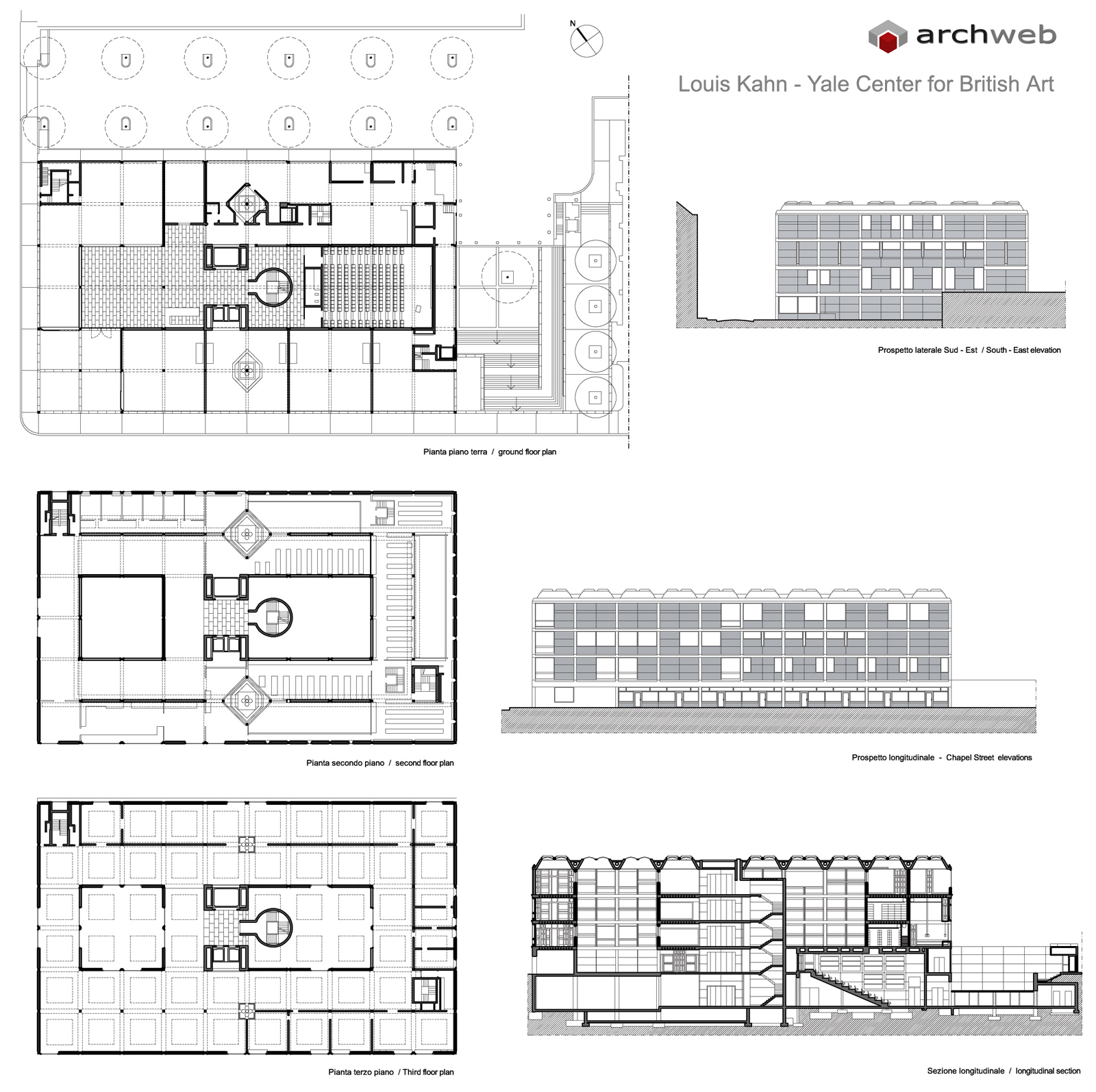 Louis Kahn Cemal Emden Yale Center For British Art Divisare