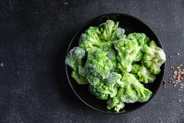 Premium Photo Frozen Broccoli Quick Freezing Vegetable Fresh Healthy