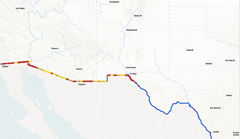 U S Mexico Border An Interactive Look At The Barriers That Divide These Two Countries Washington Post