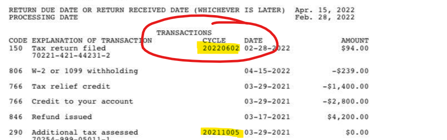 Using Your Online Irs Account To Get Updates On Your Refund Status Notices See What To Look