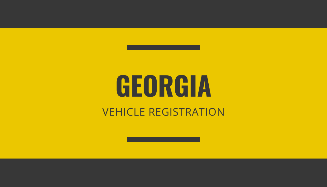 Vehicle Registration Georgia