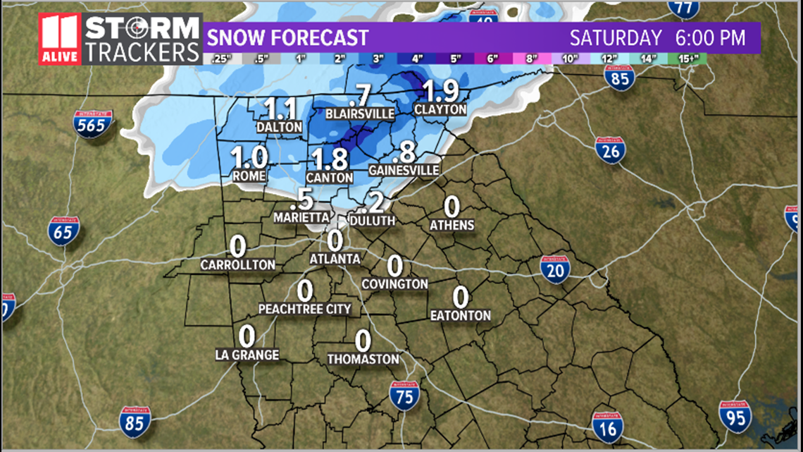 Winter Storm 2025 Georgia Forecast Lisa Penn